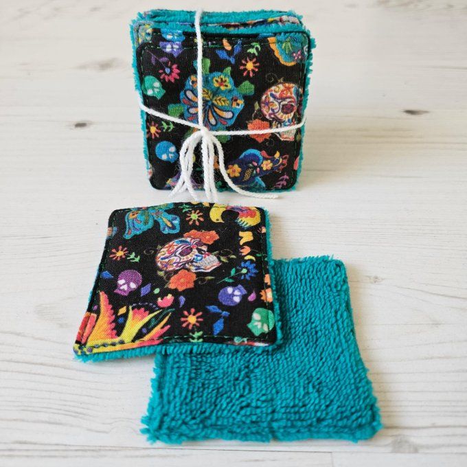 Pack de Lingettes "Colorfull Calavera"