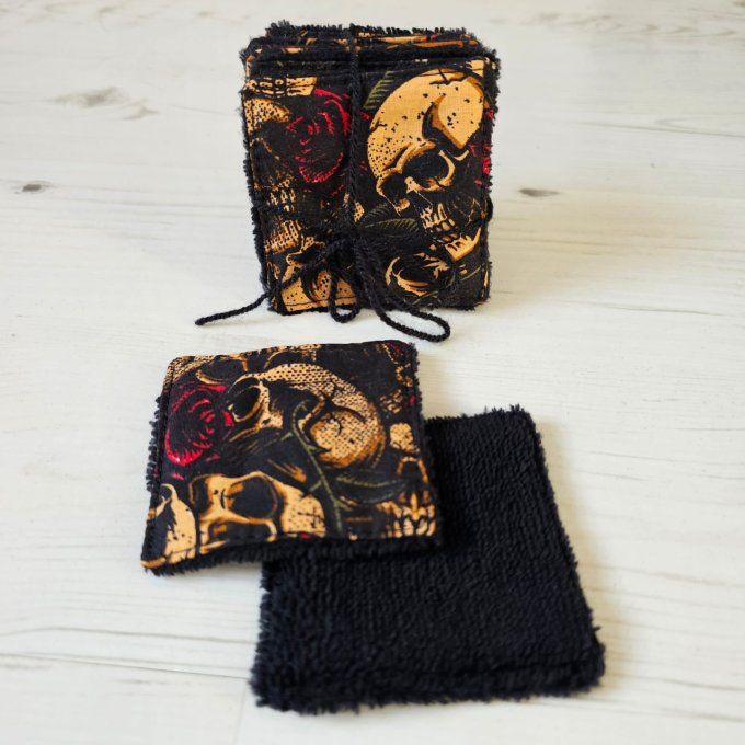 Pack de lingettes "Roses and Old Skull"